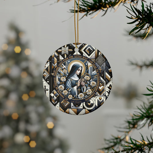 St. Therese of Lisieux Ceramic Ornaments