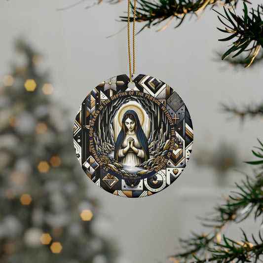 St. Bernadette V1 Ceramic Ornaments