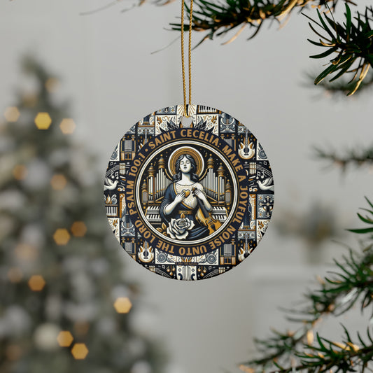 St. Cecelia Ceramic Ornaments