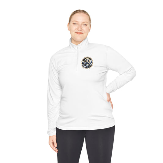 St. Joan of Arc V2 Unisex Quarter-Zip Pullover